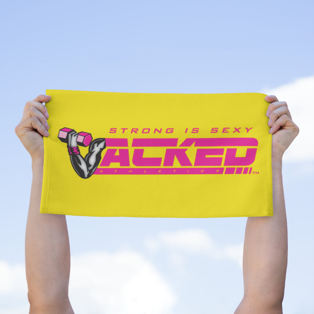 Copy of JACKED™ 'STRONG IS SEXY' GYM Towel