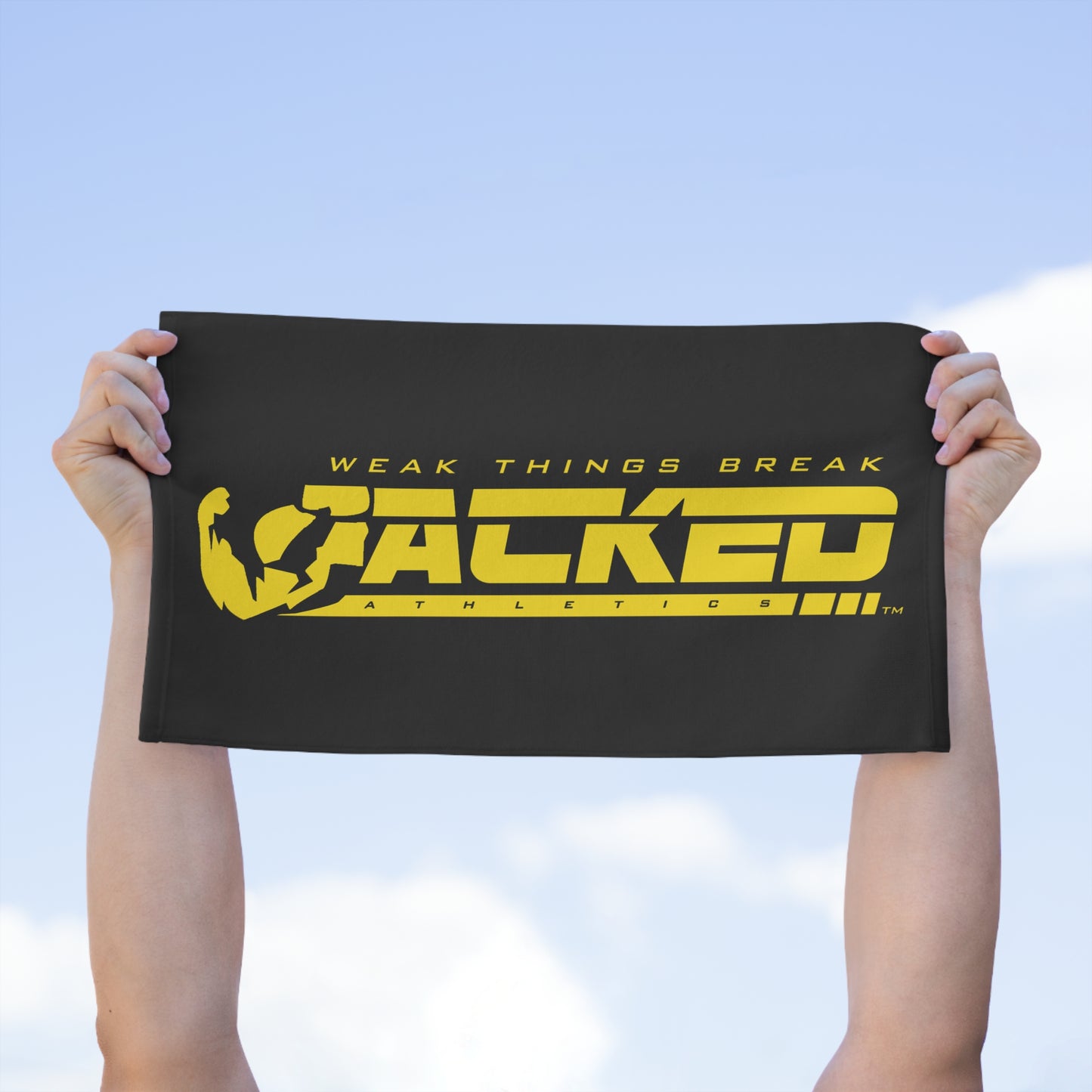 JACKED™ 'WEAK THINGS BREAK' GYM Towel