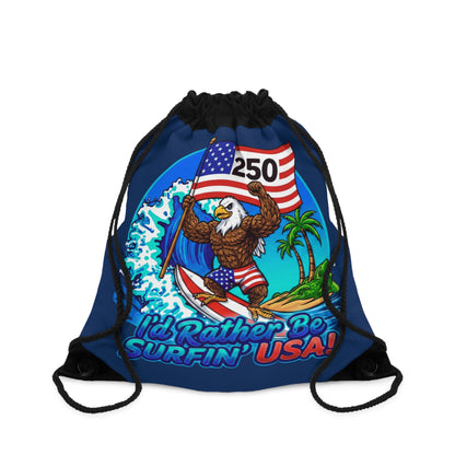 SURFIN' USA BALD EAGLE 250 LIMITED EDITION - BEACH FREAK© Drawstring Bag