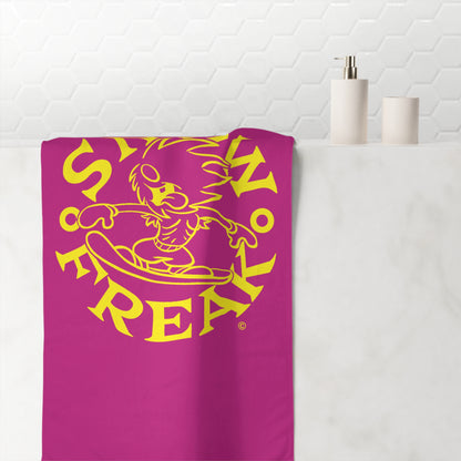 YELLOW SNOW FREAK© Mink-Cotton Towel