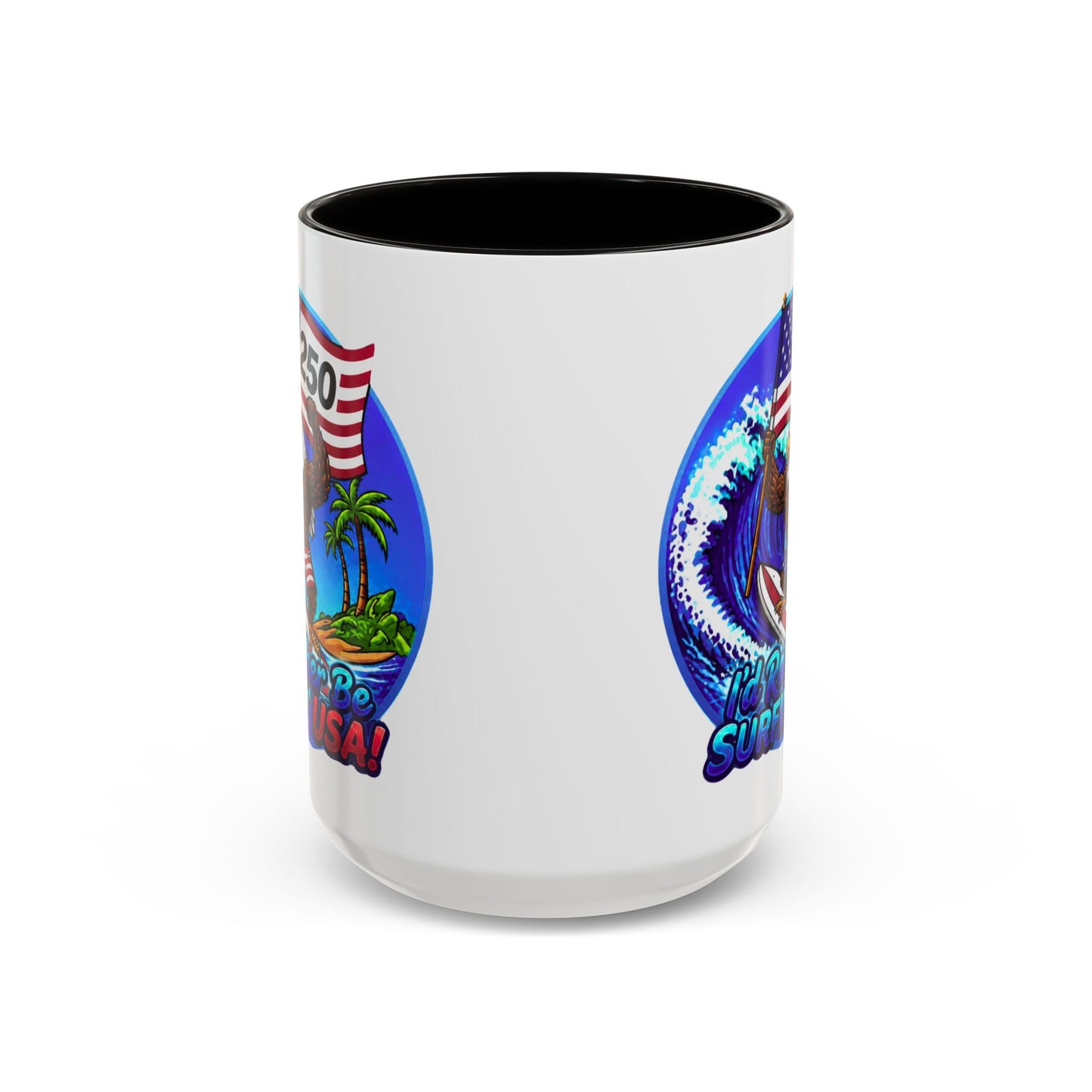 Copy of SURFIN' USA BALD EAGLE '250' LIMITED EDITION - BEACH FREAK© 15 OZ. MUG