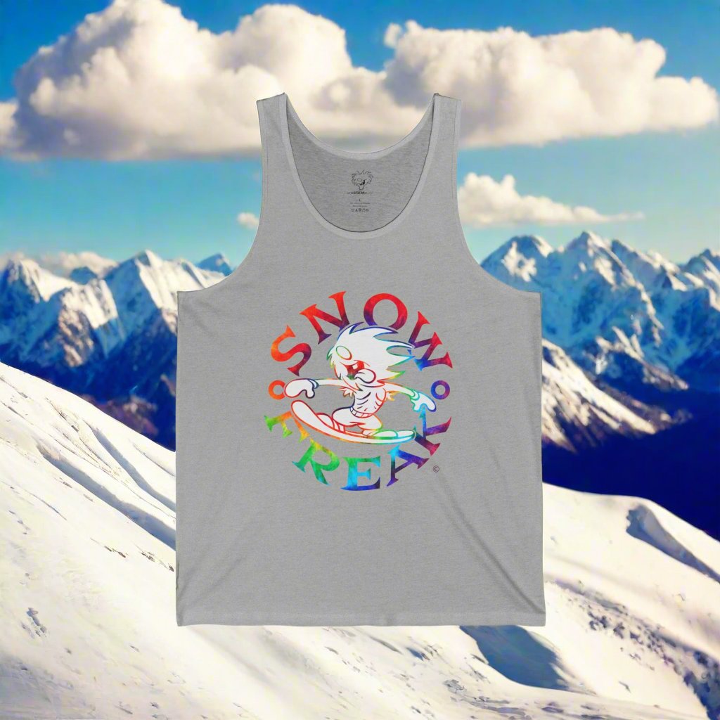 TIE-DYE SNOW FREAK© JERSEY TANK
