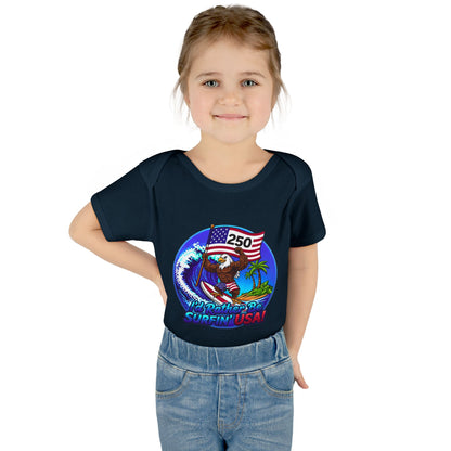 SURFIN' USA FREEDOM 250 LIMITED EDITION - BEACH FREAK© BABY BODYSUIT