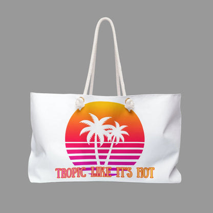 TROPIC LIKE IT'S HOT - BEACH FREAK© Weekender Bag