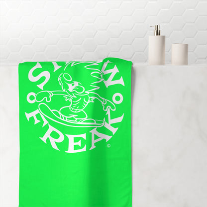 WHITE SNOW FREAK© Mink-Cotton Towel