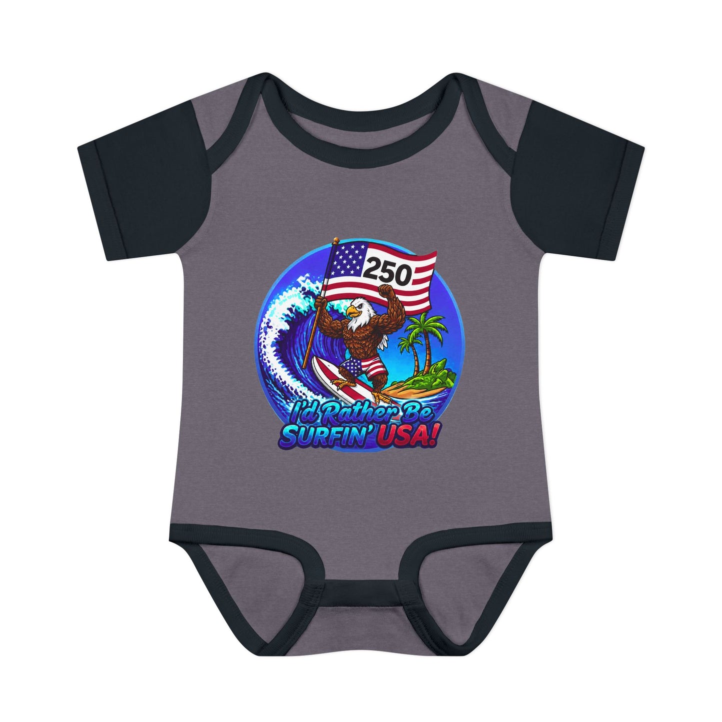 SURFIN' USA FREEDOM 250 LIMITED EDITION - BEACH FREAK© BABY BODYSUIT