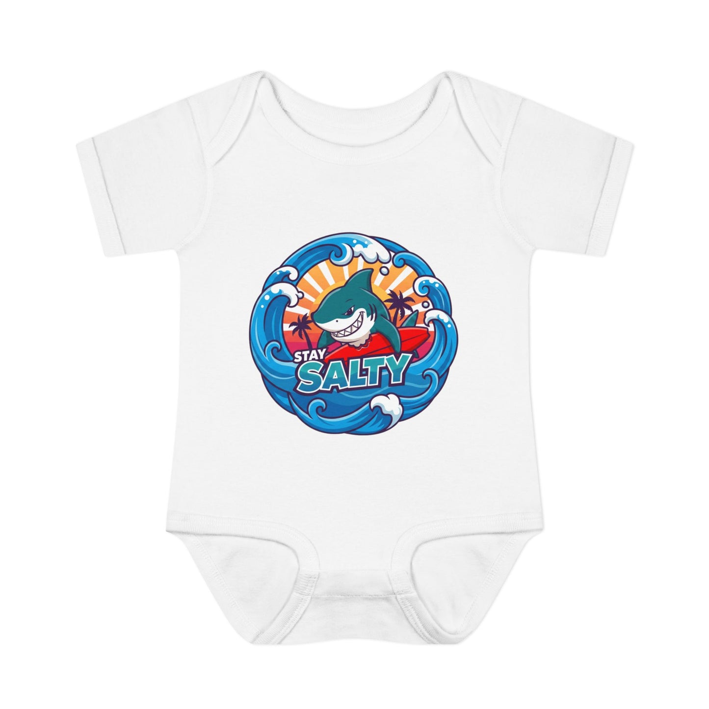 STAY SALTY - BEACH FREAK© BABY BODYSUIT