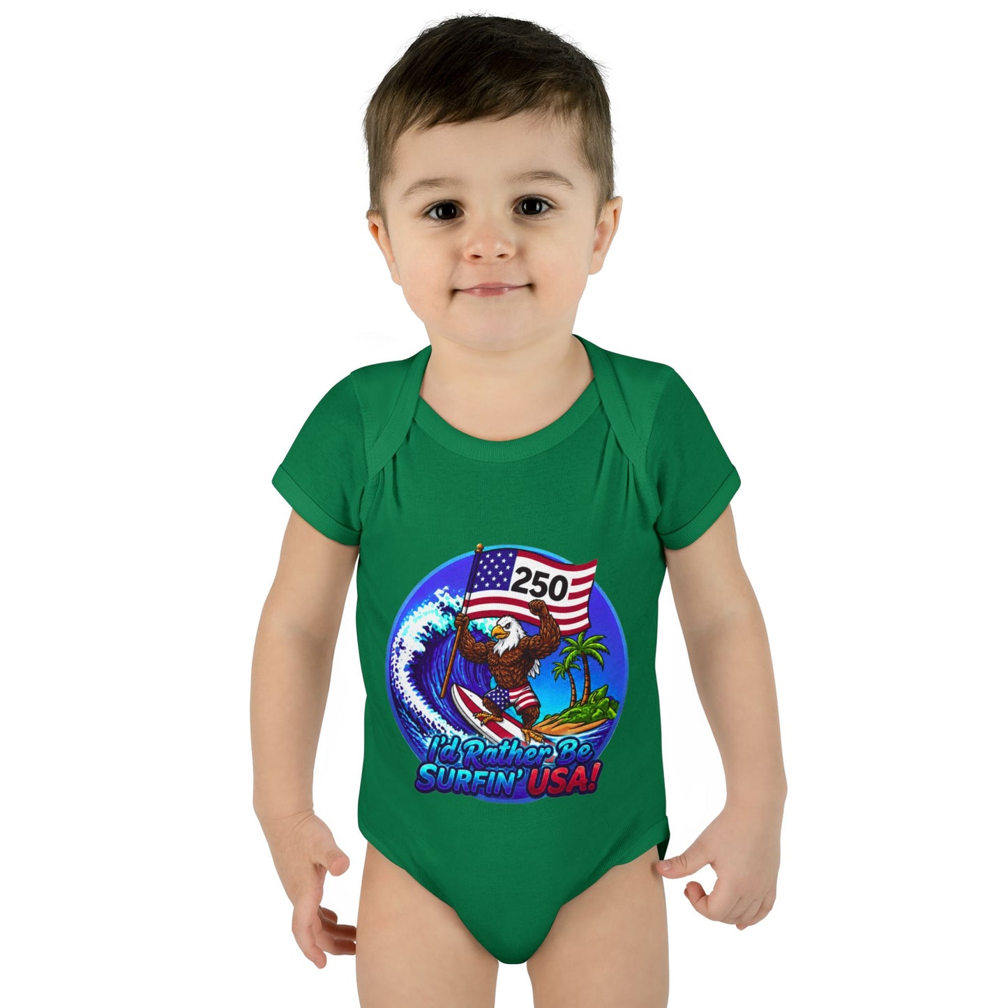 SURFIN' USA FREEDOM 250 LIMITED EDITION - BEACH FREAK© BABY BODYSUIT