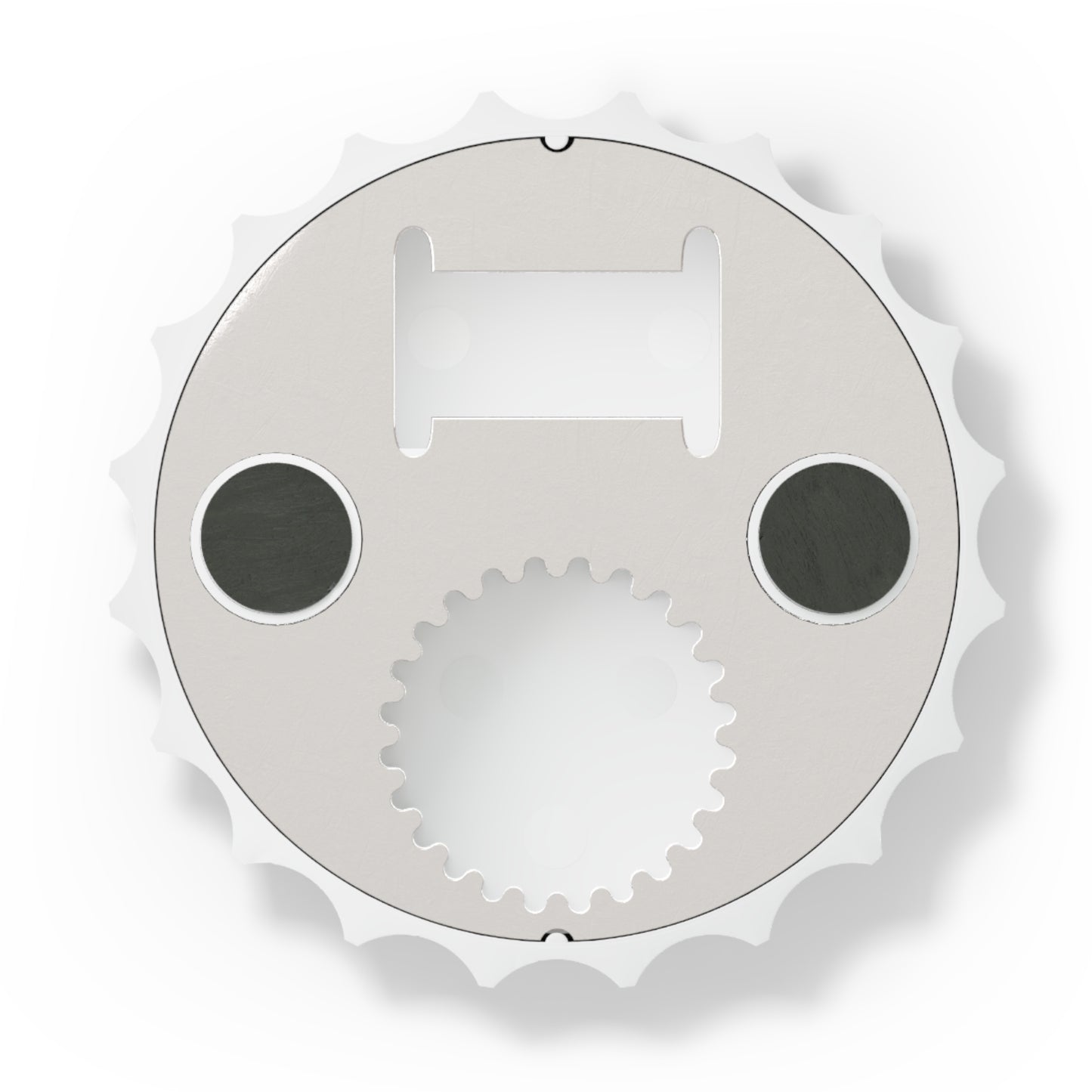 don't worry beach happy! - BEACH FREAK© Magnetic Bottle Opener