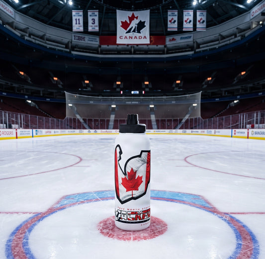 JACKED™ CANADA 'GET FLEXED' Stainless Steel SPORT Water Bottle