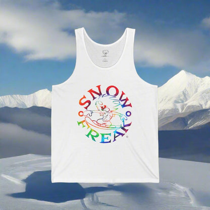 TIE-DYE SNOW FREAK© JERSEY TANK
