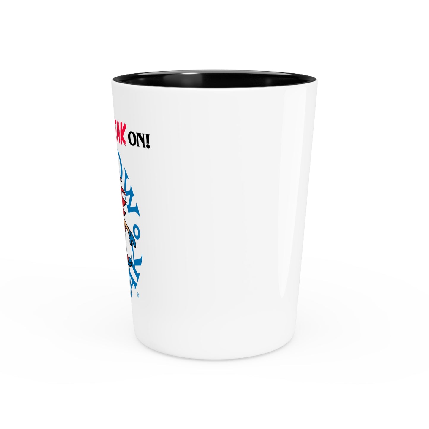 SNOW FREAK© Ceramic Shot Glass - The Original FREAK!