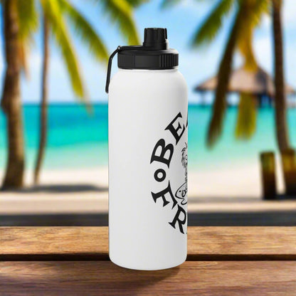 BLACK BEACH FREAK© Stainless Steel SPORT Water Bottle