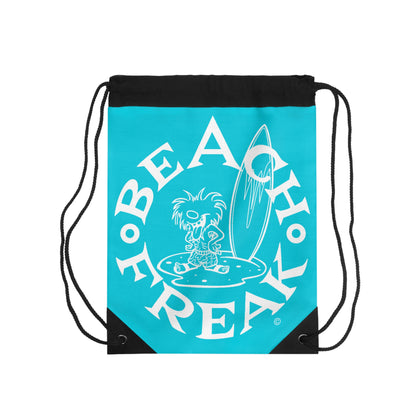 WHITE BEACH FREAK© Drawstring Bag