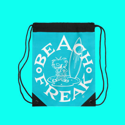 WHITE BEACH FREAK© Drawstring Bag