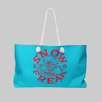 NEON RED SNOW FREAK© Weekender Bag