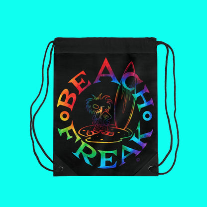 TIE-DYE BEACH FREAK© Drawstring Bag