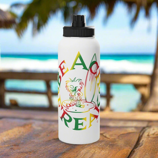 'THE ISLANDER' BEACH FREAK© Stainless Steel SPORT Water Bottle