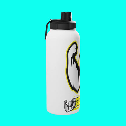 JACKED™ USA 'GET FLEXED' Stainless Steel SPORT Water Bottle