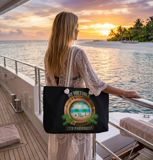 MY PORTHOLE TO PARADISE - BEACH FREAK© Weekender Bag