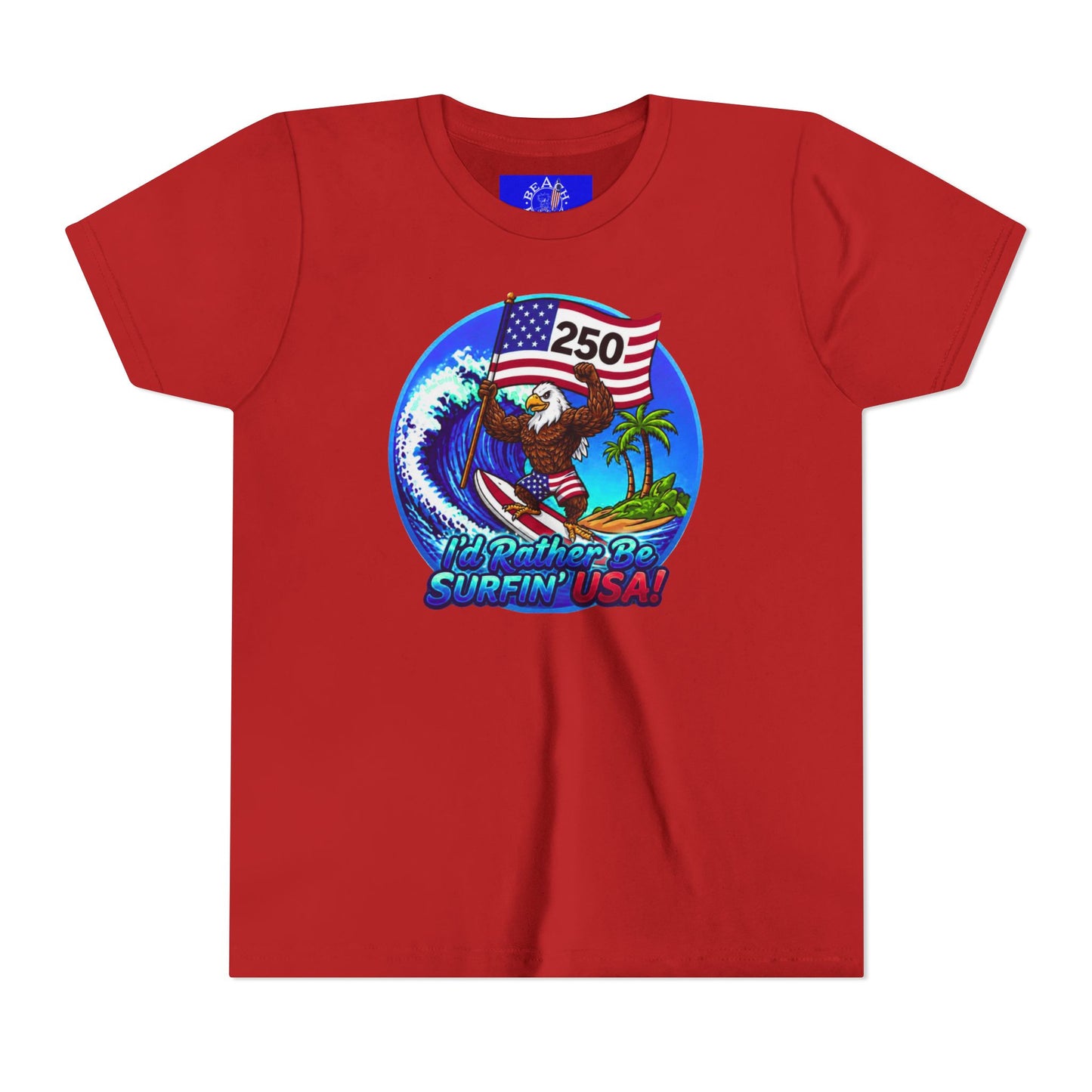 SURFIN' USA FREEDOM 250 LIMITED EDITION - BEACH FREAK© Kids Tee