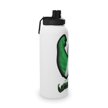 JACKED™ IRELAND 'GET FLEXED' Stainless Steel SPORT Water Bottle