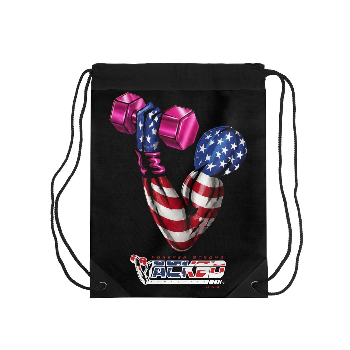 Copy of JACKED™ WOMEN'S 'FLEX' USA Drawstring Bag