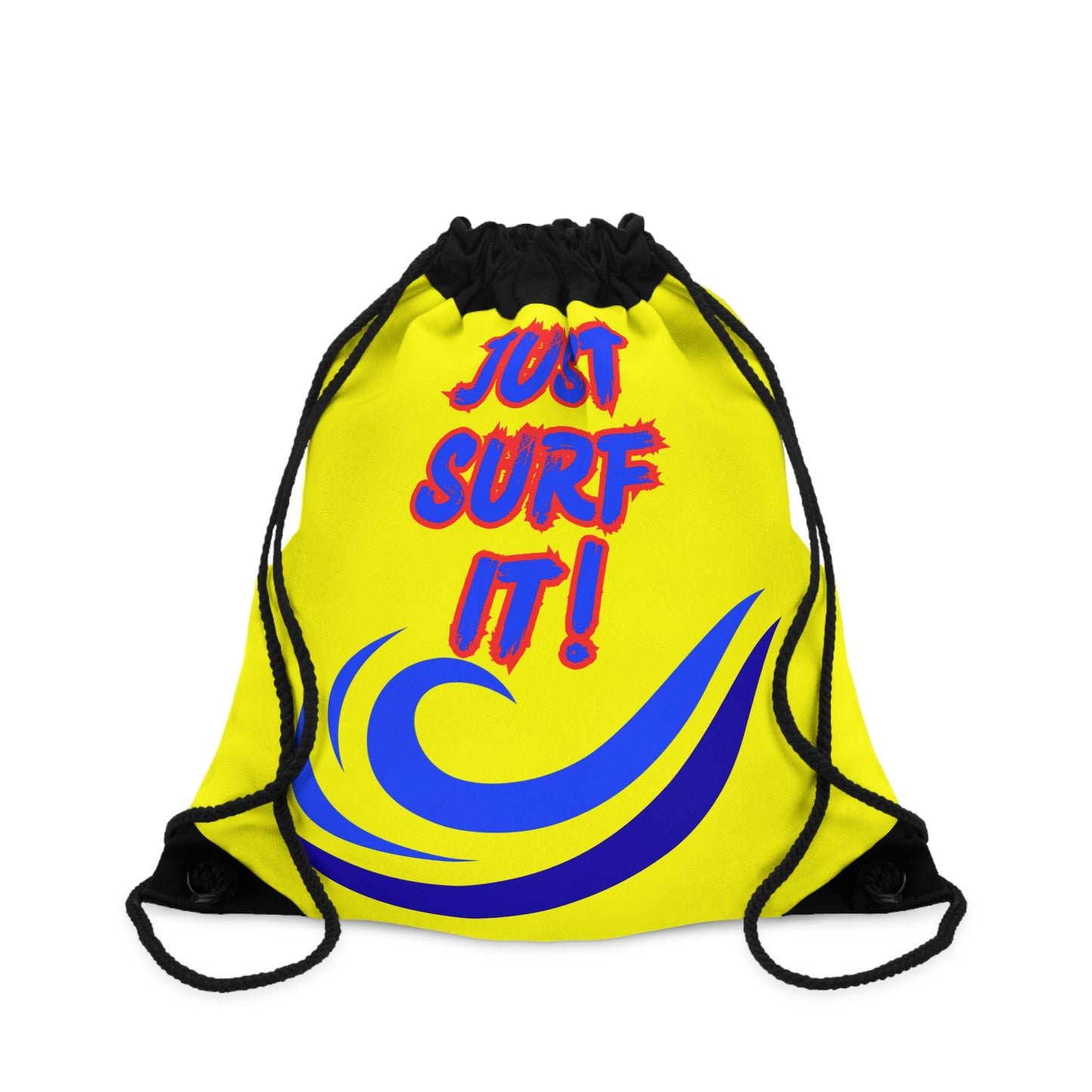 Copy of JUST SURF IT! - BEACH FREAK© Drawstring Bag