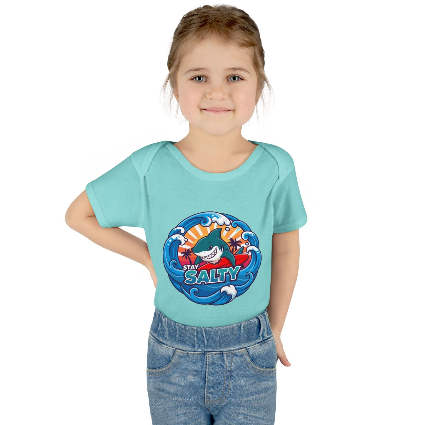 STAY SALTY - BEACH FREAK© BABY BODYSUIT