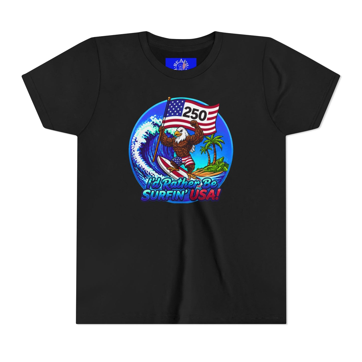 SURFIN' USA FREEDOM 250 LIMITED EDITION - BEACH FREAK© Kids Tee