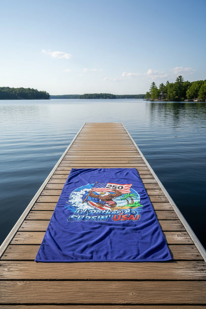 SURFIN' USA FREEDOM 250 LIMITED EDITION - BEACH FREAK© Mink-Cotton Towel