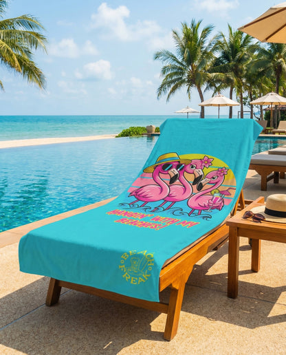 HANGIN' WITH MY BEACHES! BEACH FREAK© Mink-Cotton Towel
