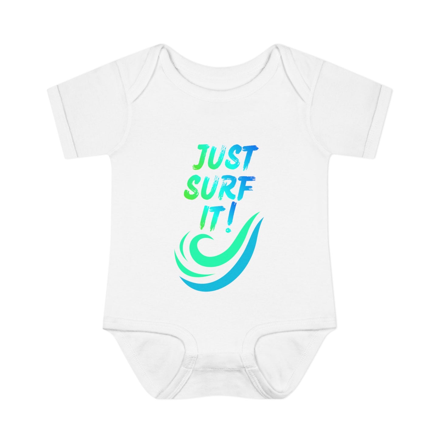 JUST SURF IT! - BEACH FREAK© BABY BODYSUIT