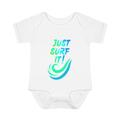 JUST SURF IT! - BEACH FREAK© BABY BODYSUIT