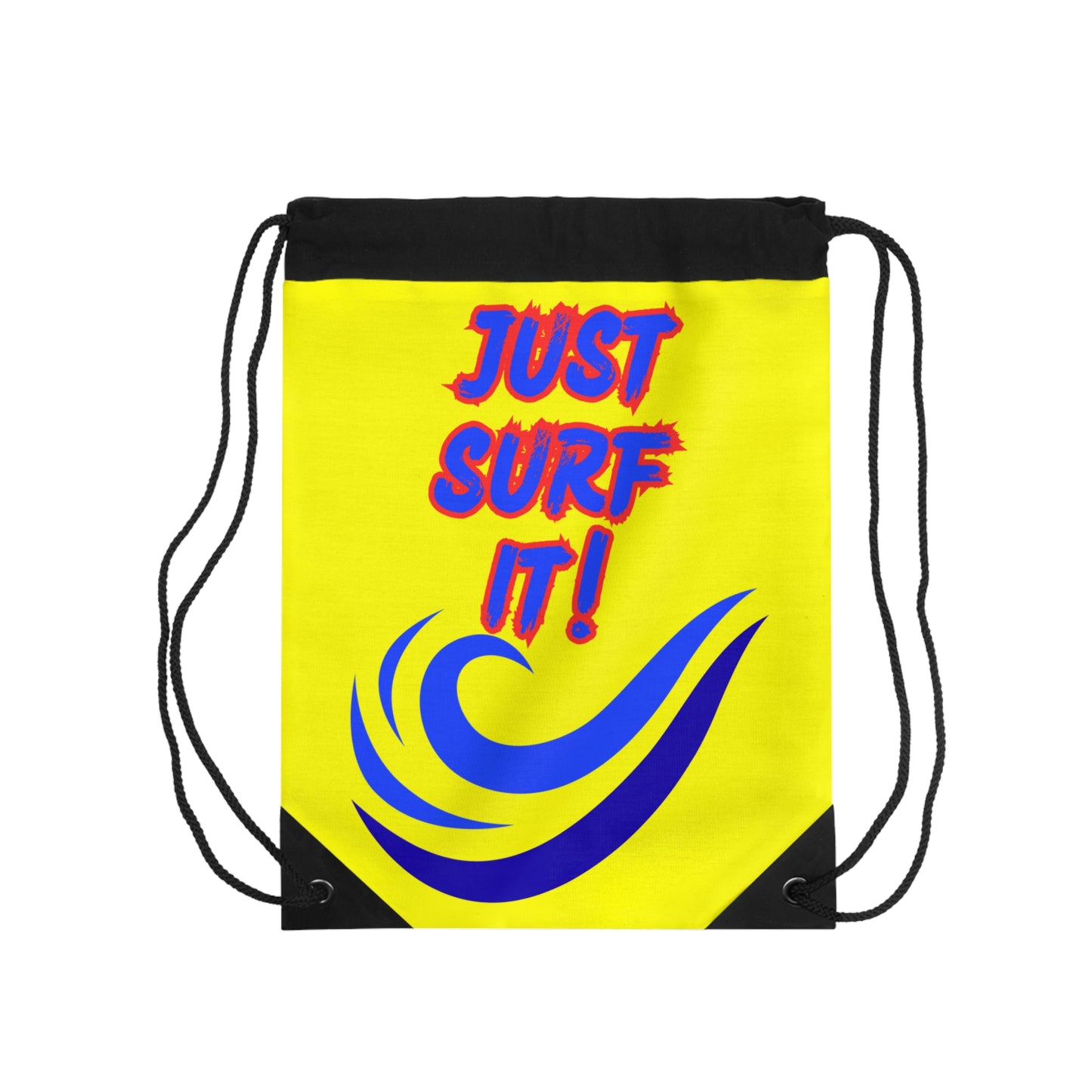 Copy of JUST SURF IT! - BEACH FREAK© Drawstring Bag