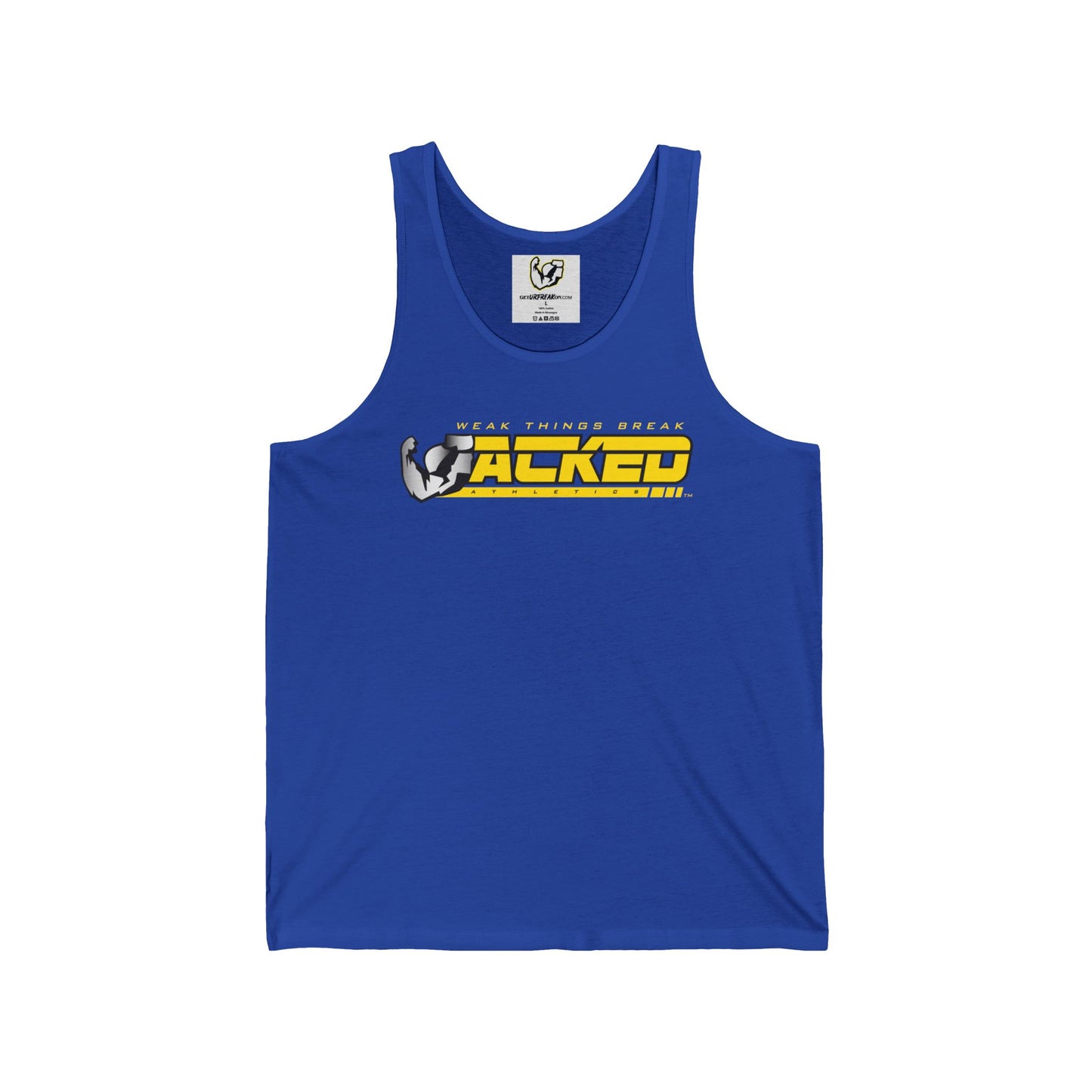 JACKED™ 'WEAK THINGS BREAK' MEN'S TANK