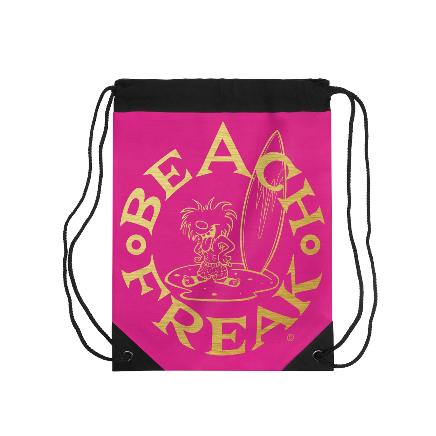 GOLD BEACH FREAK© Drawstring Bag