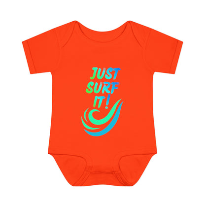 JUST SURF IT! - BEACH FREAK© BABY BODYSUIT