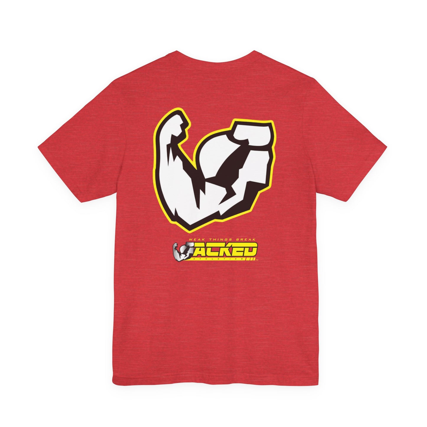 JACKED™ FLEX 'WEAK THINGS BREAK' JERSEY TEE