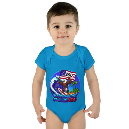 SURFIN' USA FREEDOM 250 LIMITED EDITION - BEACH FREAK© BABY BODYSUIT