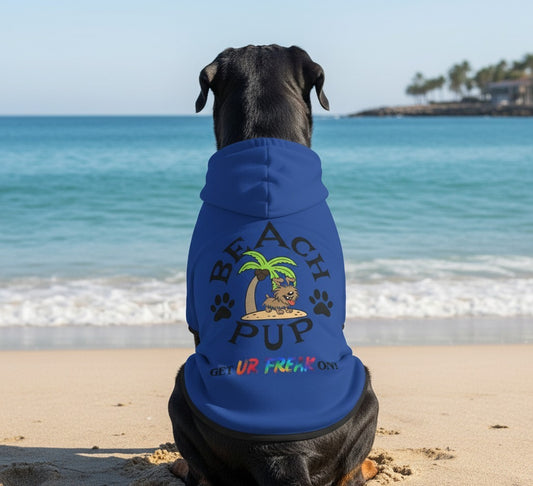 BEACH PUP© Pet Hoodie
