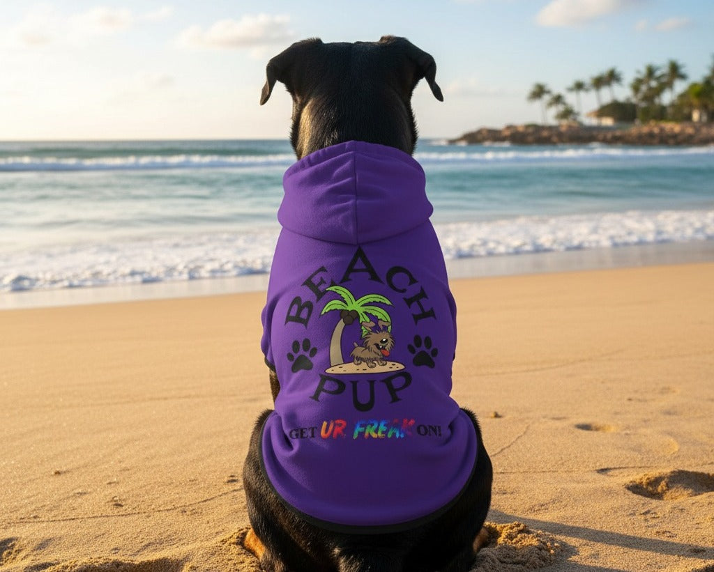 BEACH PUP© Pet Hoodie