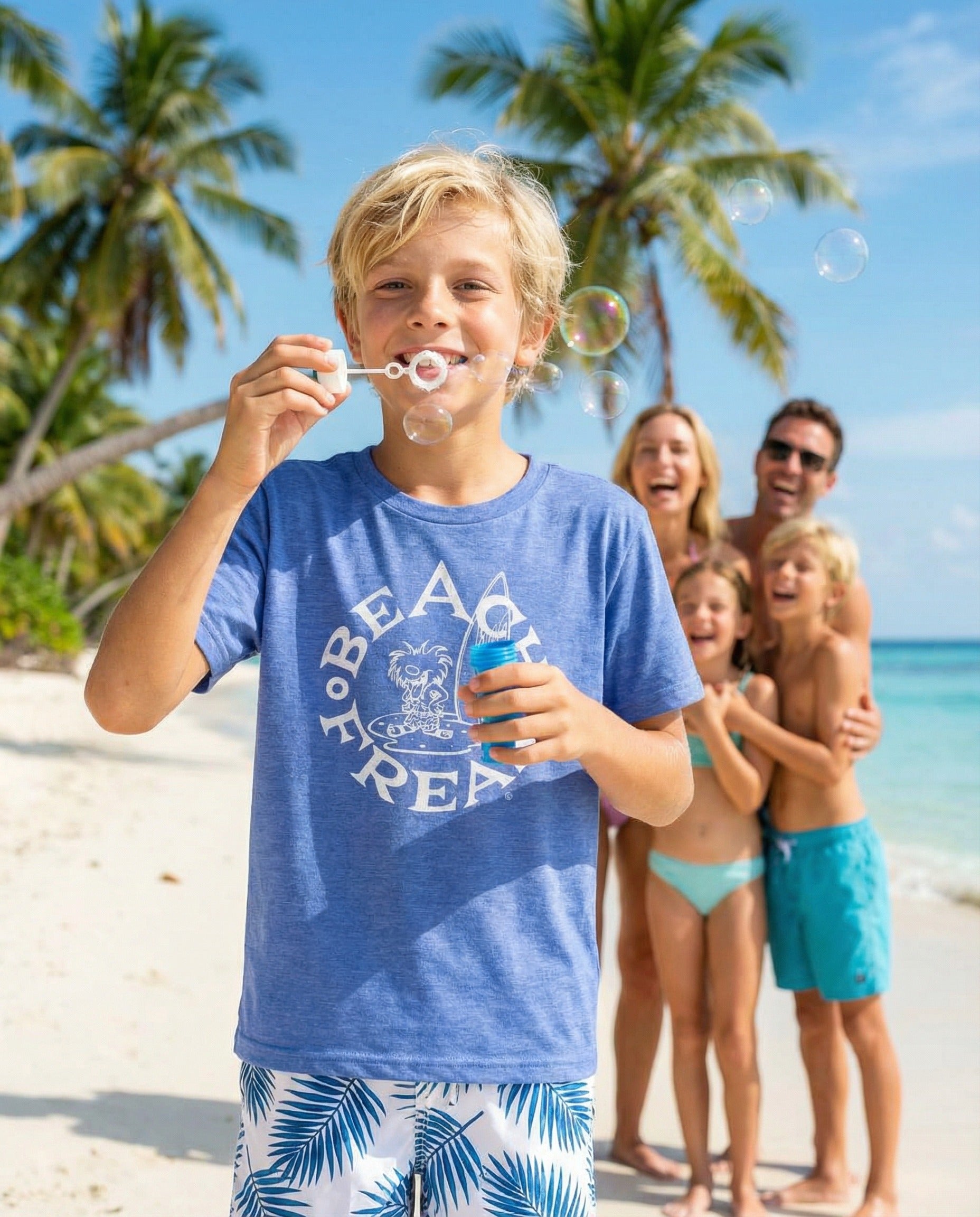 HEATHER COLUMBIA BLUE