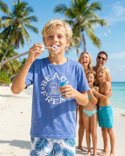 HEATHER COLUMBIA BLUE