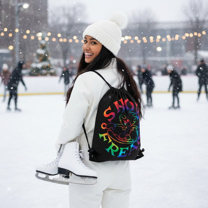 TIE-DYE SNOW FREAK© Drawstring Bag
