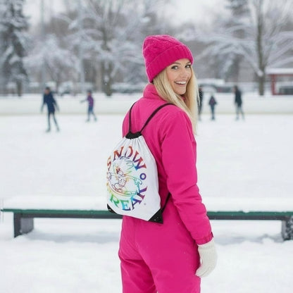 TIE-DYE SNOW FREAK© Drawstring Bag