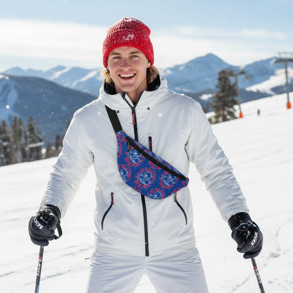 RED 'N' WHITE SNOW FREAK© FANNY PAK