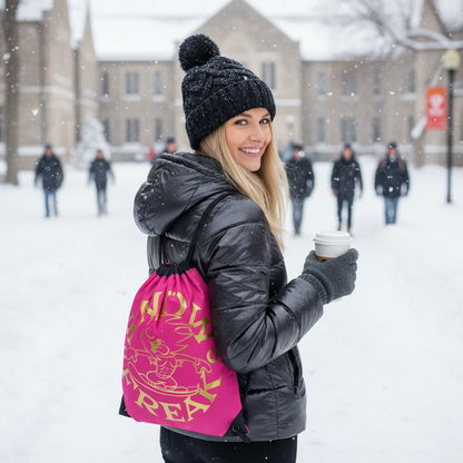 GOLD SNOW FREAK© Drawstring Bag