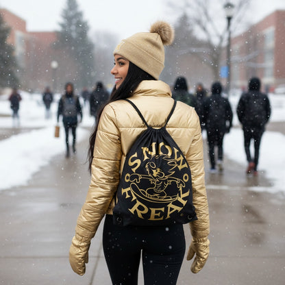 GOLD SNOW FREAK© Drawstring Bag
