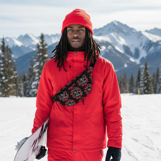 RED 'N' WHITE SNOW FREAK© FANNY PAK